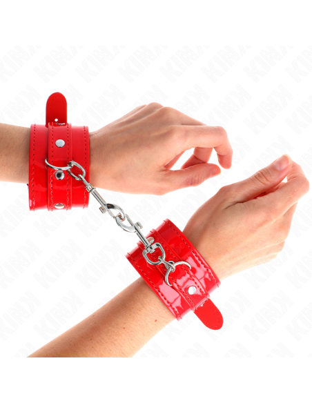 KINK MUAEQUERAS CON TACHUELAS ROJO AJUSTABLE 23 33 CM