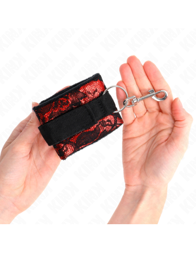 KINK MUAEQUERAS DISEAO ESCANDALO ROJO NEGRO