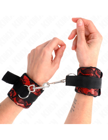 KINK MUAEQUERAS DISEAO ESCANDALO ROJO NEGRO
