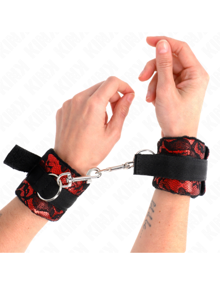 KINK MUAEQUERAS DISEAO ESCANDALO ROJO NEGRO