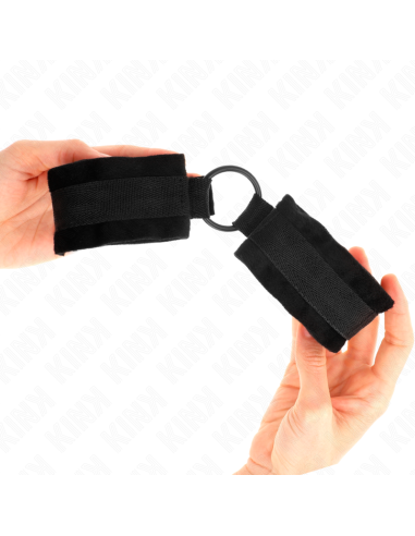 KINK MUAEQUERAS 25 CM PARA PRINCIPIANTES CON ANILLA 4 CM NEGRO AJUSTABLE 15 25 CM