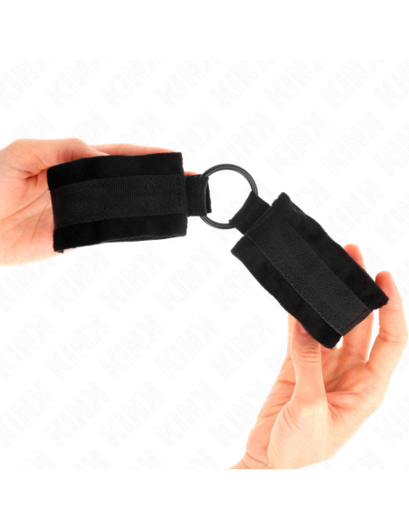 KINK MUAEQUERAS 25 CM PARA PRINCIPIANTES CON ANILLA 4 CM NEGRO AJUSTABLE 15 25 CM