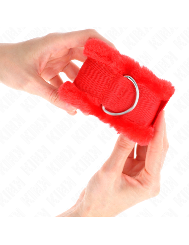 KINK MUAEQUERAS FORRADA ROJO AJUSTABLE 17 31 CM X 7 CM