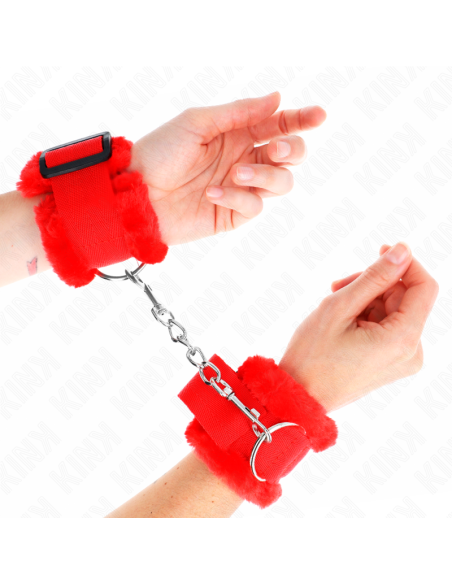 KINK MUAEQUERAS FORRADA ROJO AJUSTABLE 17 31 CM X 7 CM
