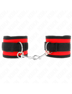 KINK MUAEQUERAS NYLON ROJO NEGRO MODELO 2 AJUSTABLE 18 35 CM X 6 CM