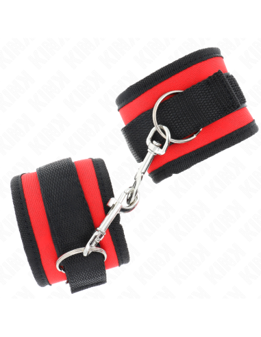 KINK MUAEQUERAS NYLON ROJO NEGRO MODELO 2 AJUSTABLE 18 35 CM X 6 CM