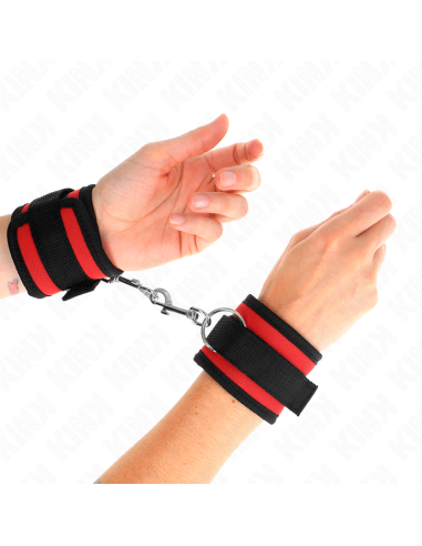 KINK MUAEQUERAS NYLON ROJO NEGRO MODELO 2 AJUSTABLE 18 35 CM X 6 CM