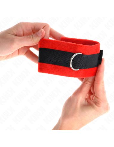KINK MUAEQUERAS PARA PRINCIPIANTES NEGRO ROJO 30 X 7 CM