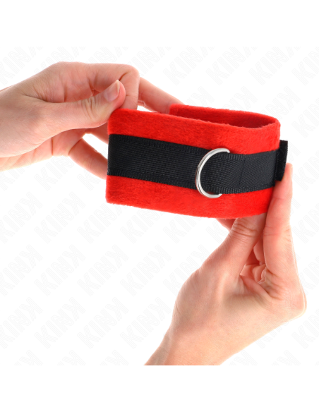 KINK MUAEQUERAS PARA PRINCIPIANTES NEGRO ROJO 30 X 7 CM