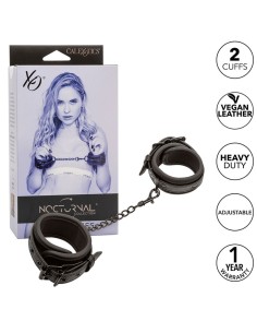 CALEXOTICS NOCTURNAL ESPOSAS CUERO AJUSTABLE NEGRO 2