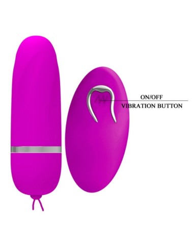 HUEVO VIBRADOR DEBBY CON MANDO PRETTY LOVE