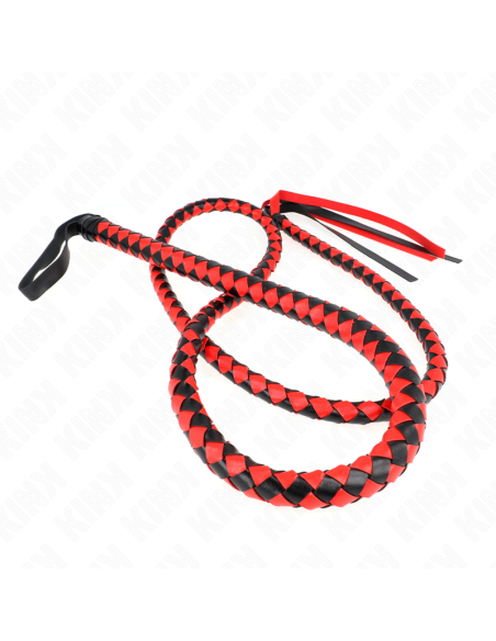KINK LATIGO DE SERPIENTE LARGO ROJO 210 CM