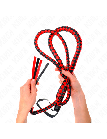 KINK LATIGO DE SERPIENTE LARGO ROJO 210 CM