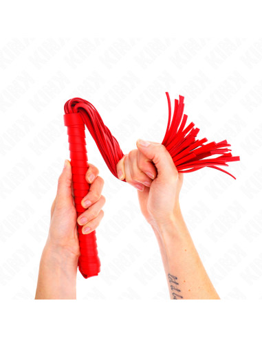 KINK LATIGO CON MANGO TEXTURIZADO ROJO 485 CM