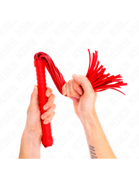KINK LATIGO CON MANGO TEXTURIZADO ROJO 485 CM