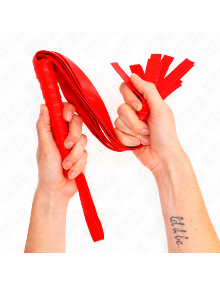 KINK LATIGO DE COLA ANCHA ROJO 485 CM