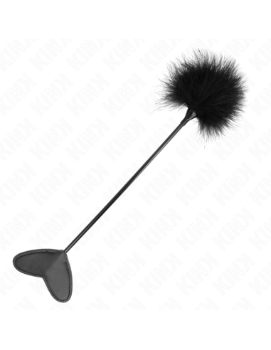 KINK PLUMAS PARA COSQUILLAS CON PALETA DE CORAZAN 31 CM