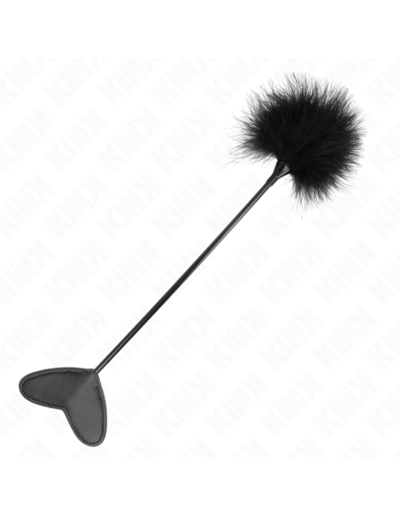 KINK PLUMAS PARA COSQUILLAS CON PALETA DE CORAZAN 31 CM