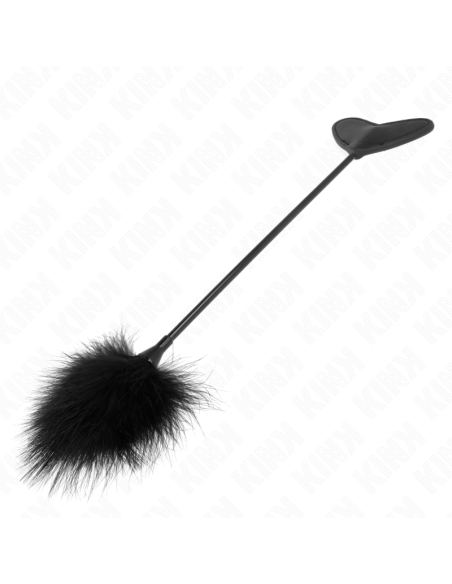 KINK PLUMAS PARA COSQUILLAS CON PALETA DE CORAZAN 31 CM