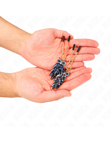 KINK PINZAS PARA PEZONES CON COLGANTE DE BAHO 6 CM