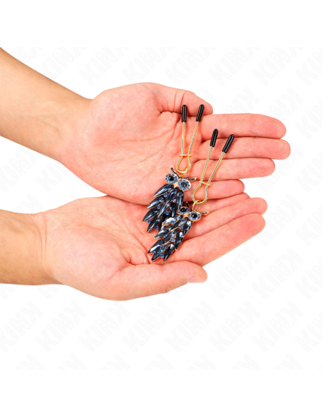 KINK PINZAS PARA PEZONES CON COLGANTE DE BAHO 6 CM