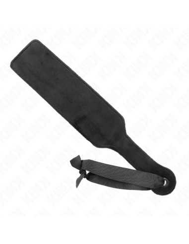 KINK PLUG ANAL TALLA L 10 X 4 CM CON COLA SINTATICA 40 CM NEGRO