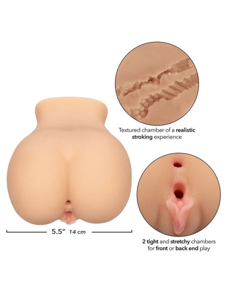 CALEXOTICS THE FARMERS DAUGHTER DOBLE MASTURBADOR REALASTICO NATURAL