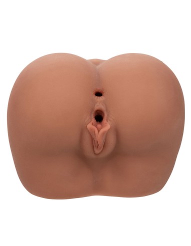 CALEXOTICS THE ROLLER BABE DOBLE MASTURBADOR REALASTICO NATURAL