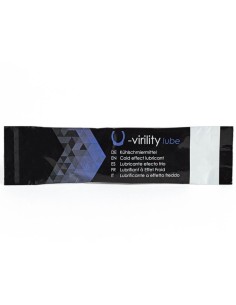 500 COSMETICS U VIRILITY LUBE LUBRICANTE EFECTO FRIO 10 X 5 ML 2
