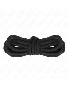 KINK CUERDA DE ALGODAN 10 METROS NEGRO