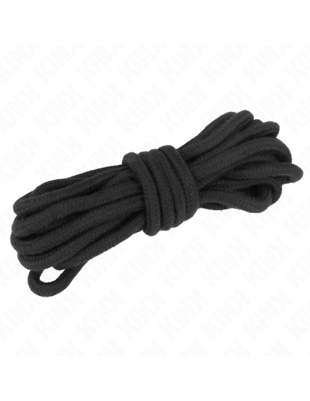KINK CUERDA DE ALGODAN 10 METROS NEGRO