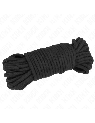 KINK CUERDA DE ALGODAN 20 METROS NEGRO