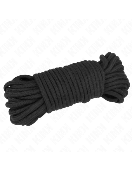 KINK CUERDA DE ALGODAN 20 METROS NEGRO