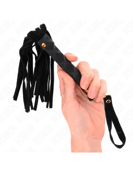 KINK LATIGO MINI PIEL DE ANTE NEGRO 30 CM