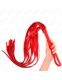 KINK LATIGO DE COLA LARGA Y MANGO CORTO ROJO 70 CM