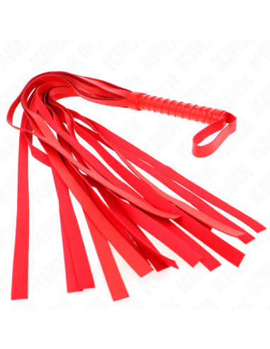 KINK LATIGO DE COLA LARGA Y MANGO CORTO ROJO 70 CM