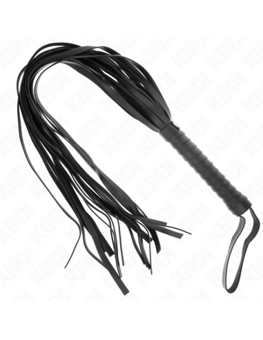 KINK LATIGO DE COLA LARGA Y MANGO CORTO NEGRO 70 CM