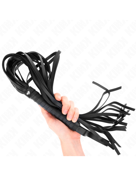 KINK LATIGO DE COLA LARGA Y MANGO CORTO NEGRO 70 CM