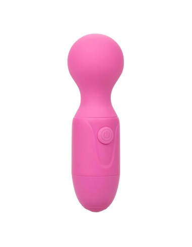 CALEXOTICS FIRST TIME MASAJEADOR RECARGABLE 10 VIBRACIONES ROSA