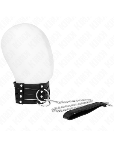 KINK COLLAR CON CORREA 65 CM ESTILO SUB AJUSTABLE 35 51 CM X 7 CM