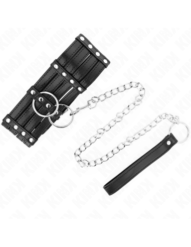 KINK COLLAR CON CORREA 65 CM ESTILO SUB AJUSTABLE 35 51 CM X 7 CM