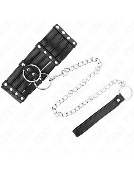 KINK COLLAR CON CORREA 65 CM ESTILO SUB AJUSTABLE 35 51 CM X 7 CM