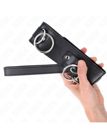 KINK COLLAR CON CORREA 65 CM 3 ANILLOS MODELO 2 AJUSTABLE 36 43 CM X 5 CM