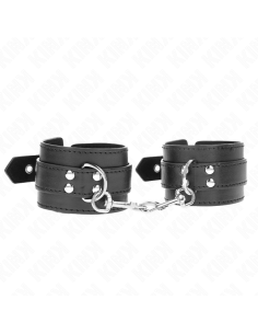 KINK MUAEQUERAS CON TACHUELAS NEGRO 35 X 6 CM
