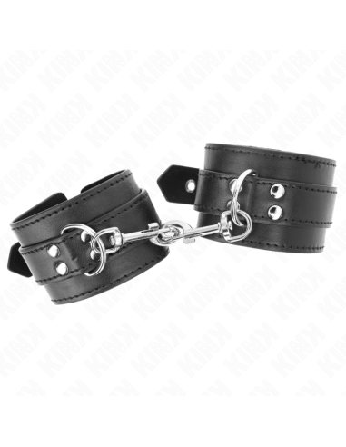 KINK MUAEQUERAS CON TACHUELAS NEGRO 35 X 6 CM