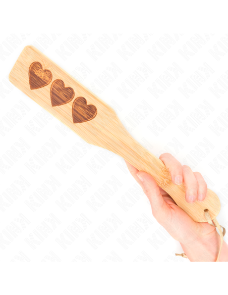 KINK PALA DE BAMBA DISEAO CORAZAN 32 X 55 CM