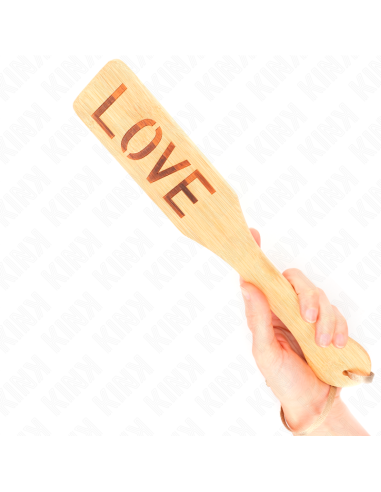 KINK PALA DE BAMBA PALABRA LOVE 32 X 55 CM