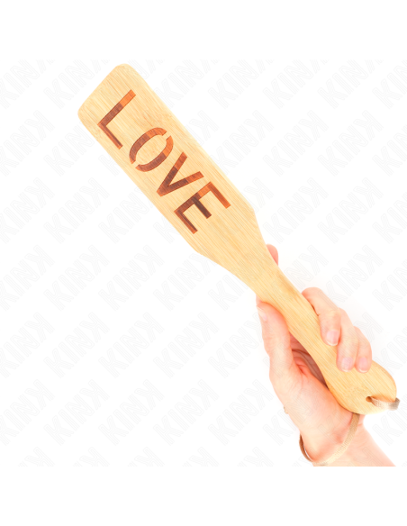 KINK PALA DE BAMBA PALABRA LOVE 32 X 55 CM