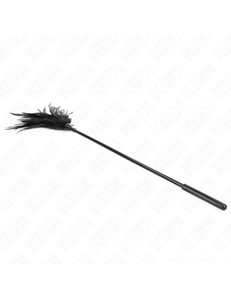 KINK PLUMAS MALTIPLES PARA COSQUILLAS NEGRO 45 CM