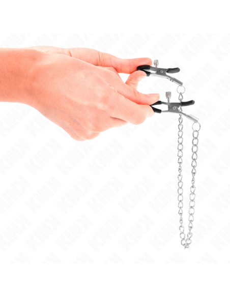 KINK PINZAS PARA PEZONES CON CADENA FINA 30 CM